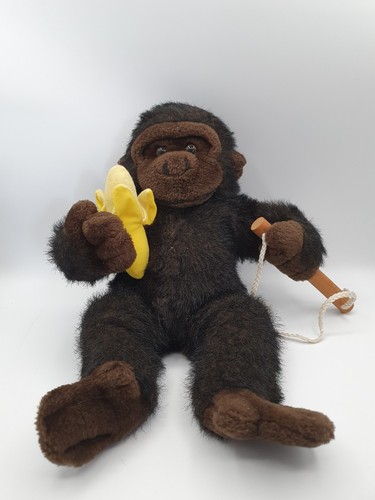Gorilla plush toy holding - gorilla,